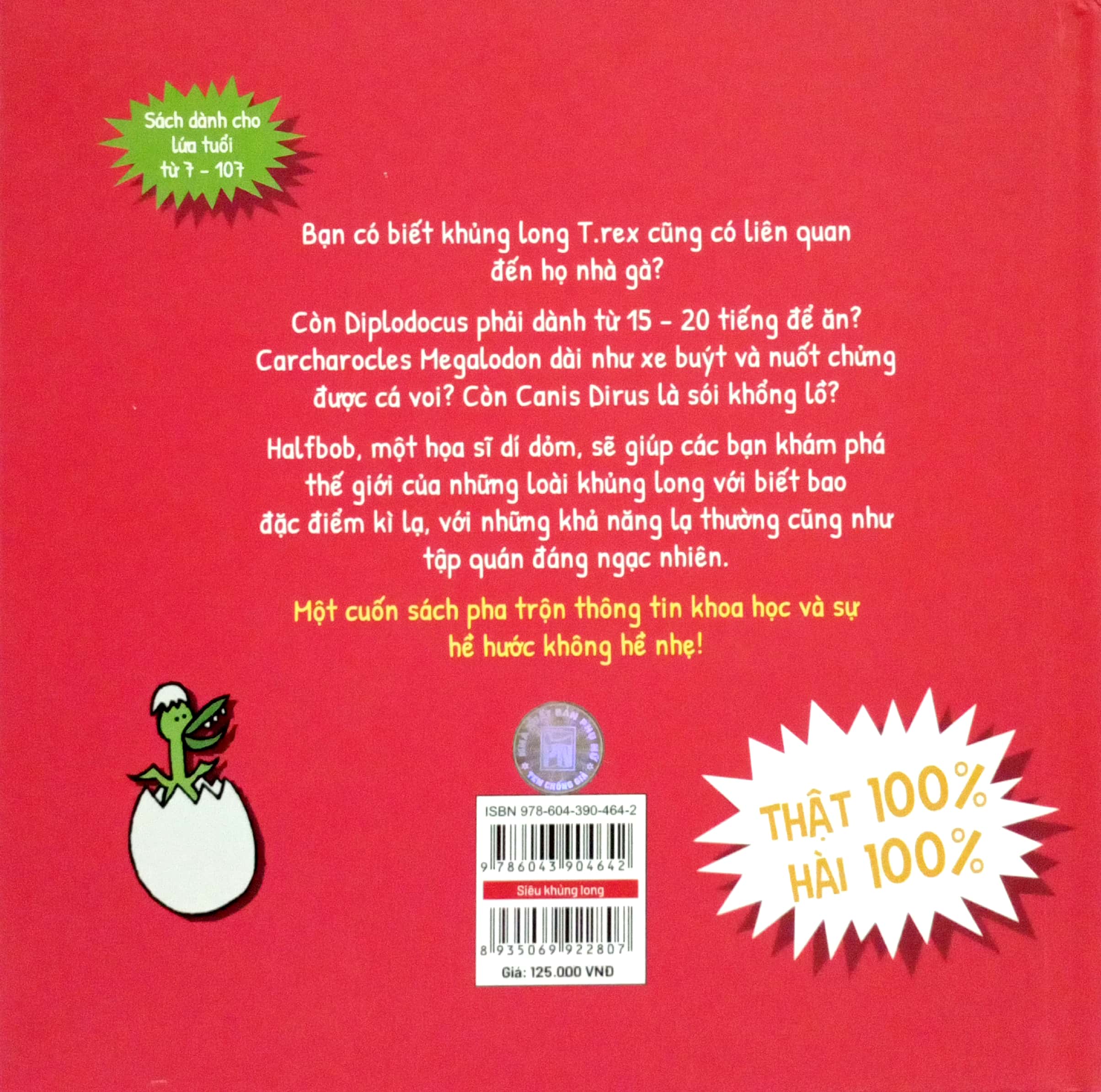siêu khủng long - những bí mật bật ngửa trong thế giới khủng long - bìa cứng