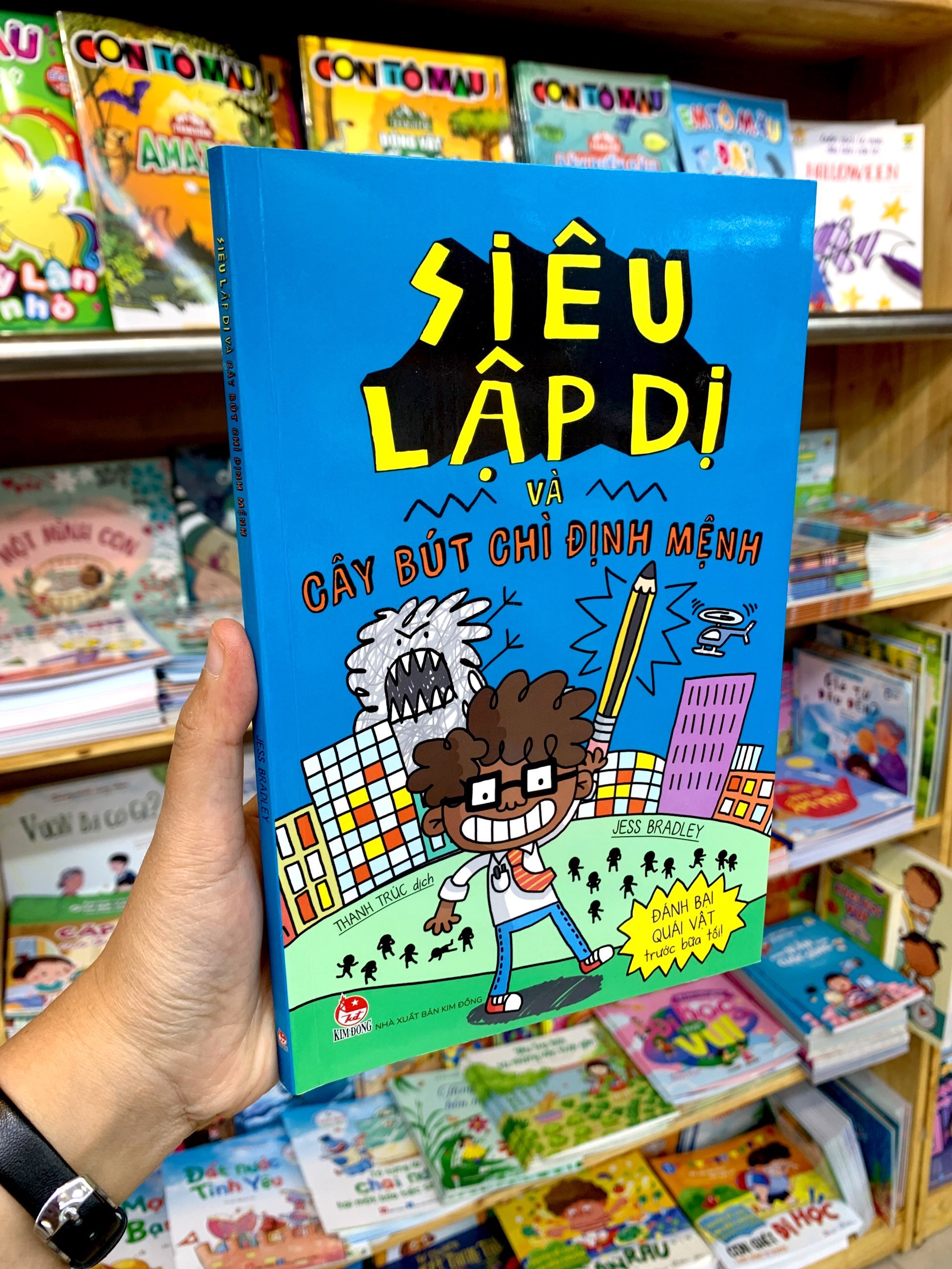 siêu lập dị và cây bút chì định mệnh - đánh bại quái vật trước bữa tối