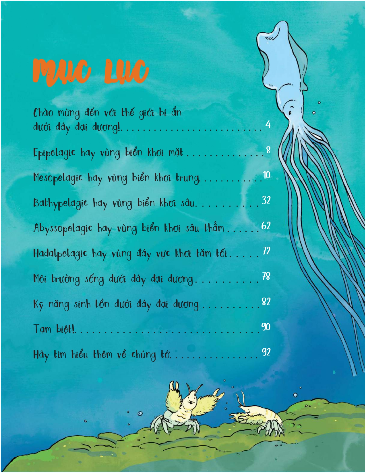 siêu nhí khám phá đại dương