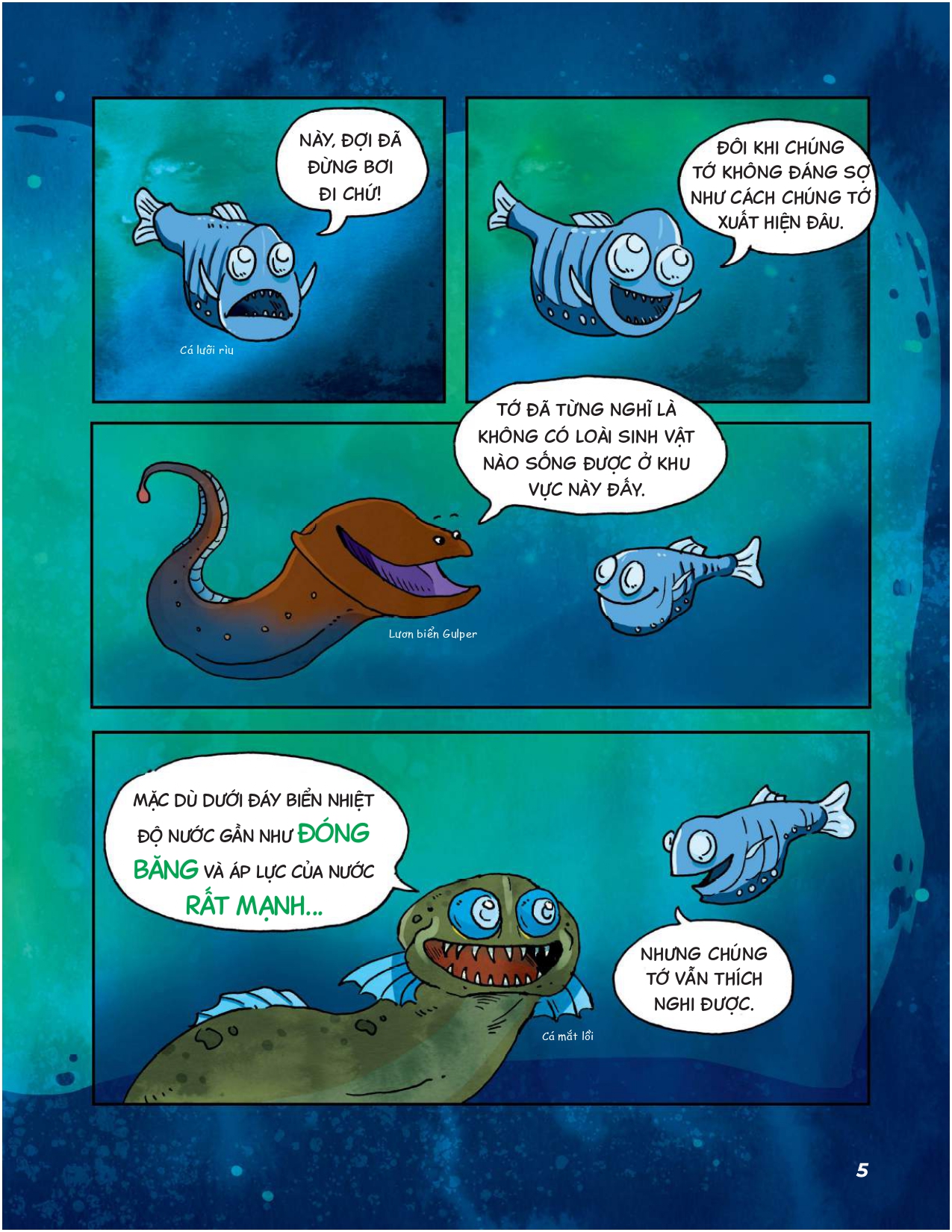 siêu nhí khám phá đại dương