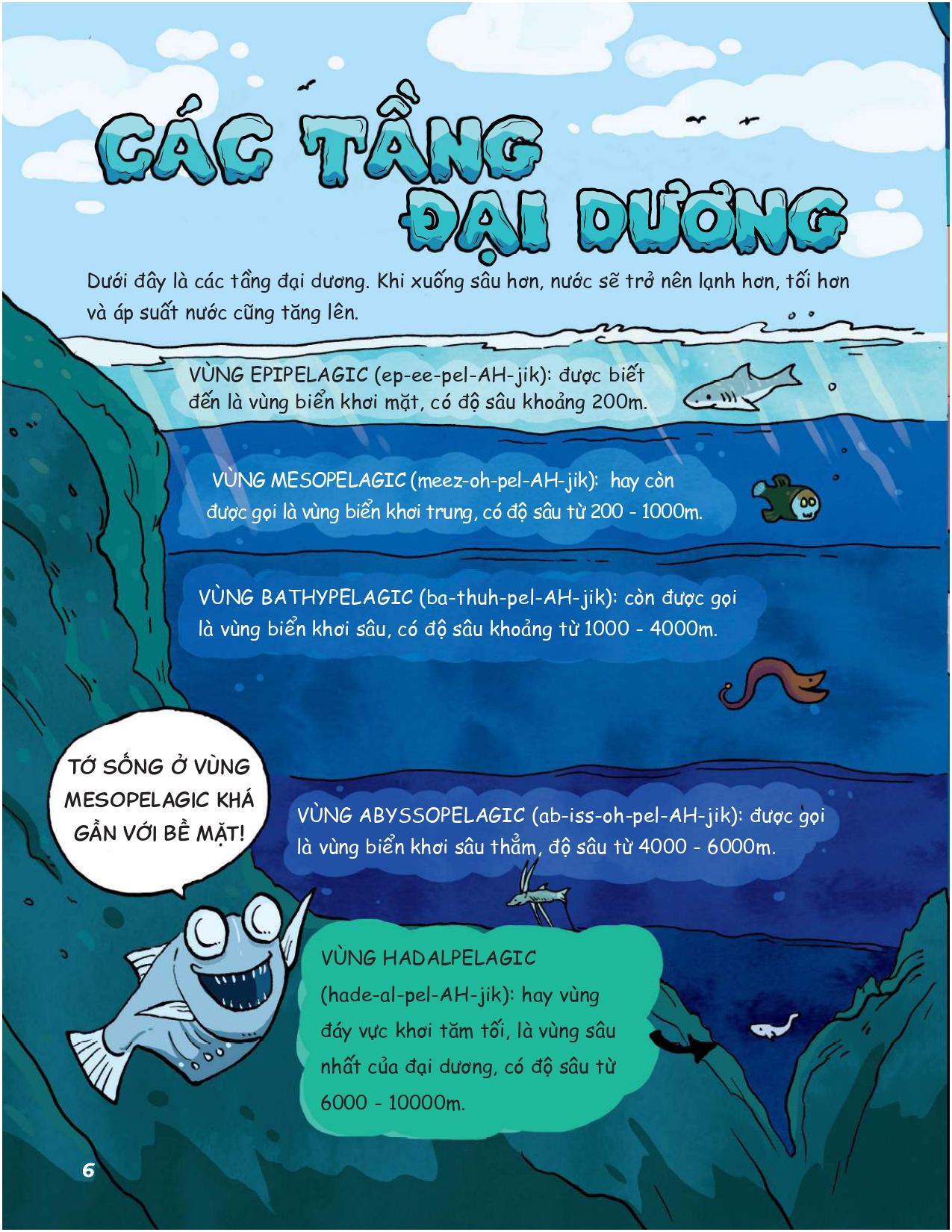 siêu nhí khám phá đại dương