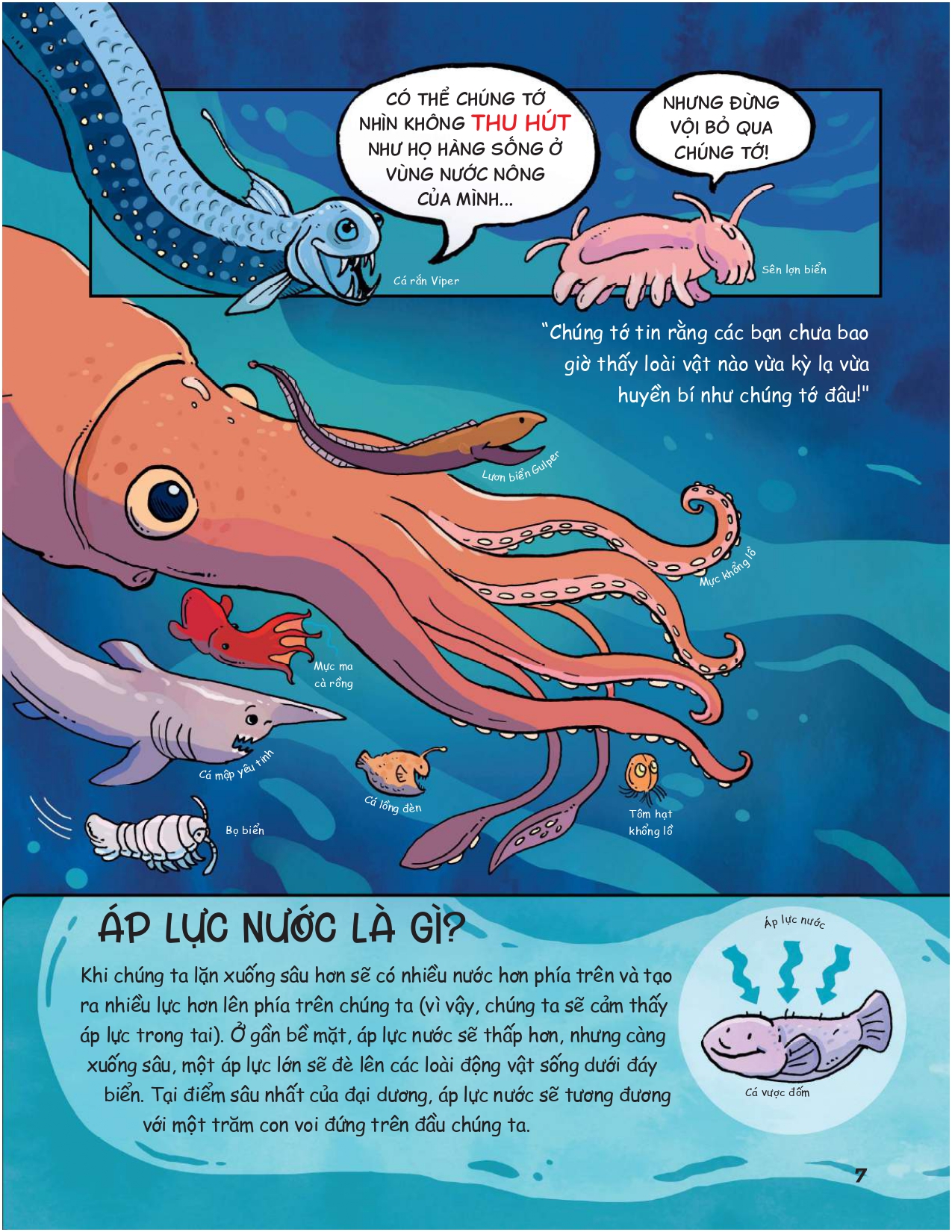 siêu nhí khám phá đại dương