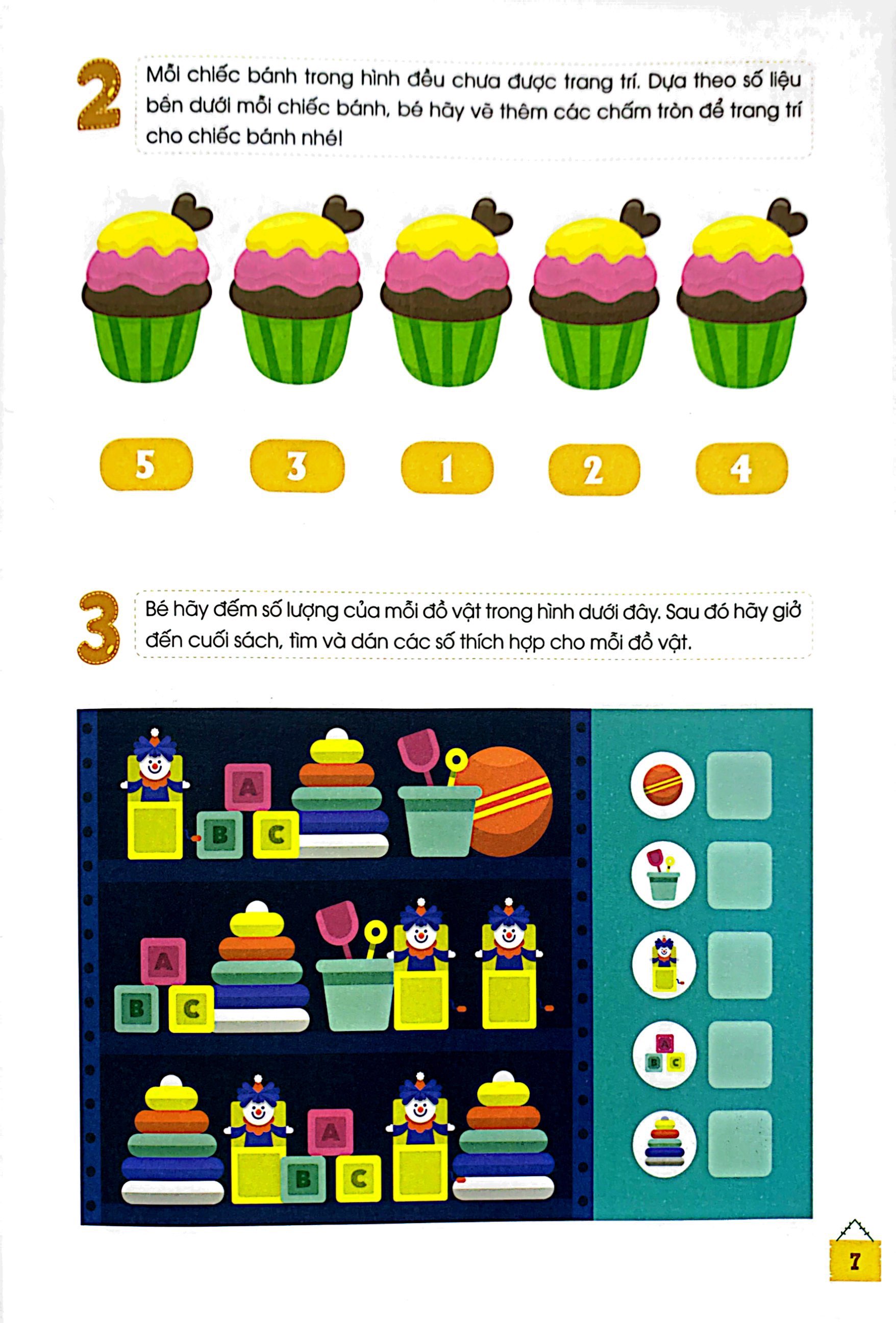 siêu nhí khám phá - toán tư duy - phát triển toàn diện iq toán học dành cho bé từ 3-4 tuổi