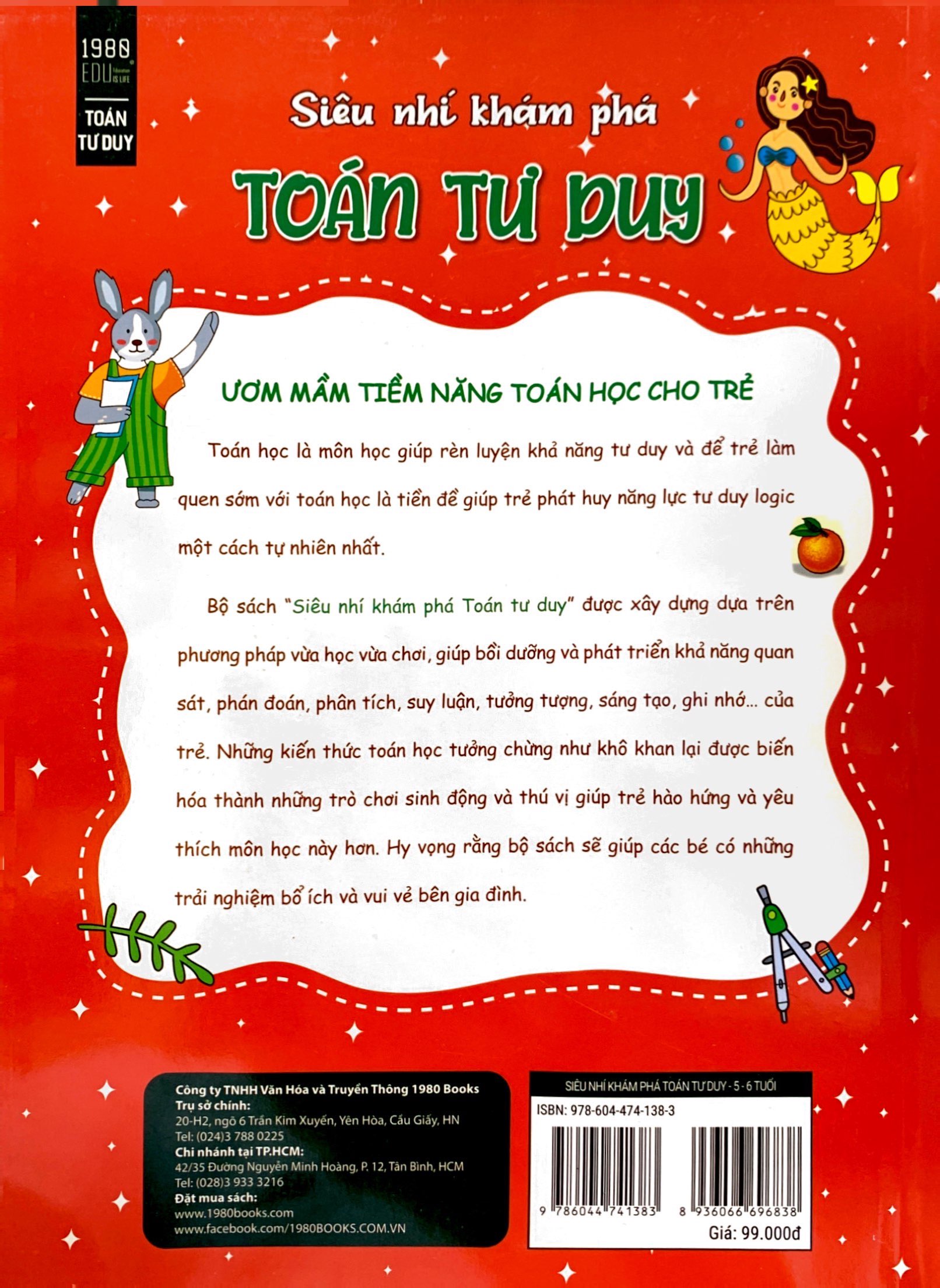 siêu nhí khám phá - toán tư duy - phát triển toàn diện iq toán học dành cho bé từ 5-6 tuổi