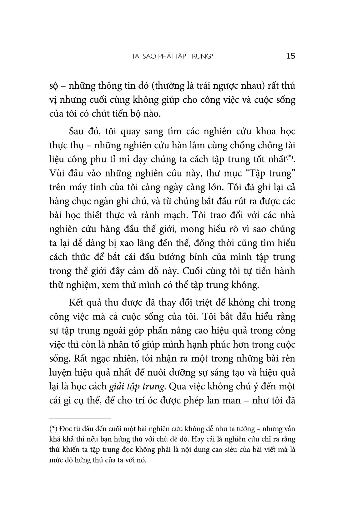 siêu tập trung - tăng hiệu quả trong một thế giới đa đoan (tái bản 2023)