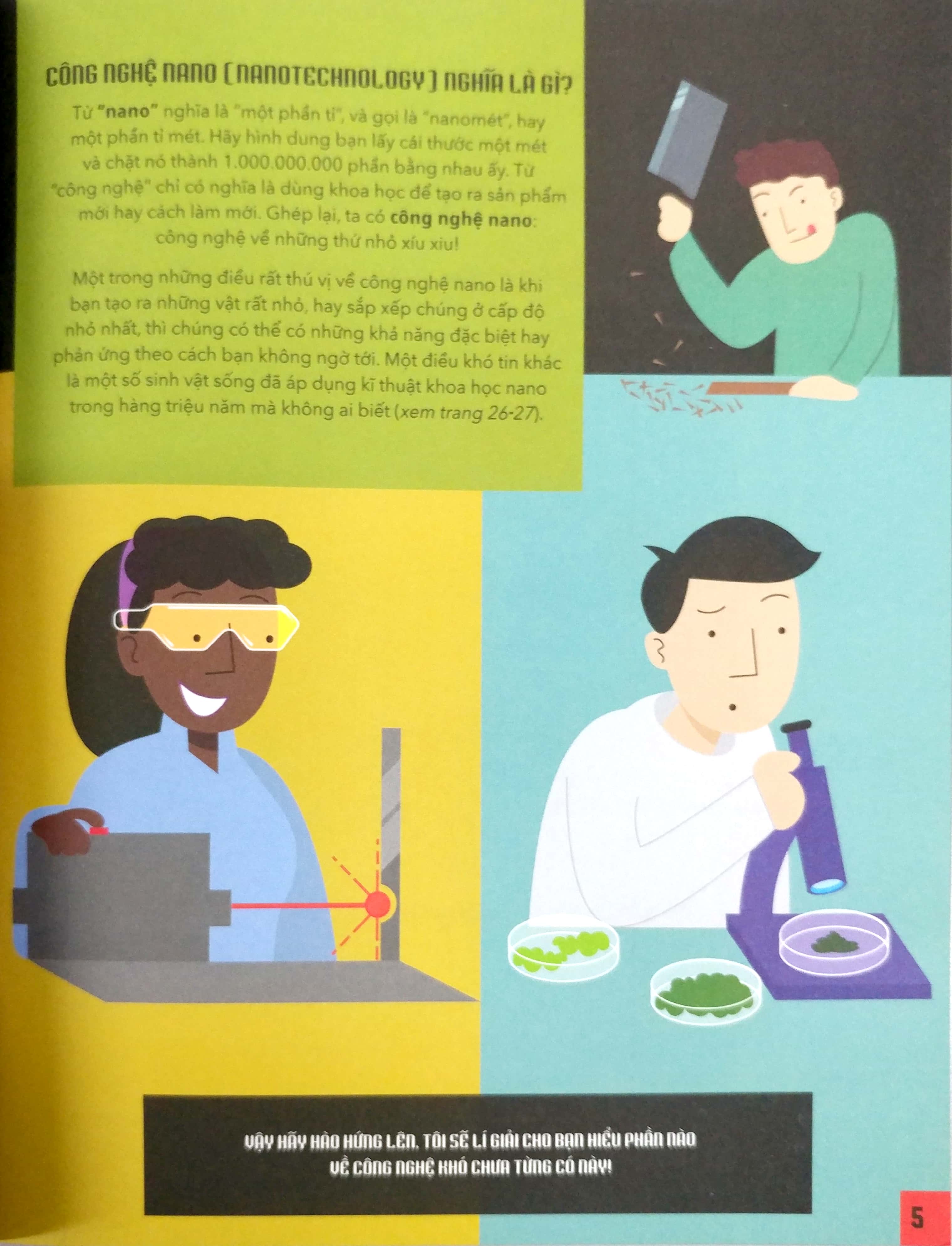 siêu thông minh trong khoa học - hiểu hết về công nghệ nano