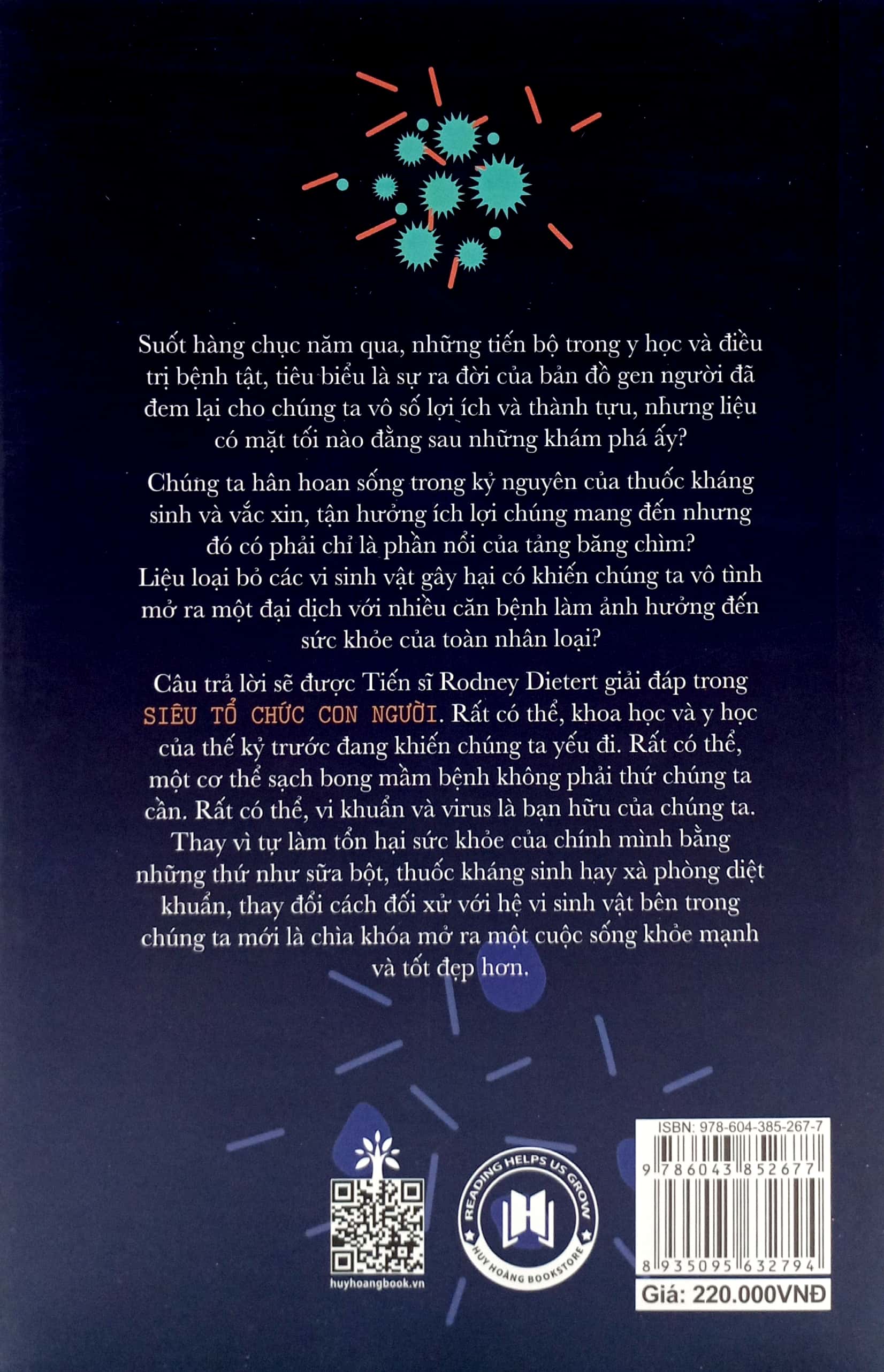 siêu tổ chức con người - the human superorganism - minh triết về thế giới vi sinh vật trong cơ thể chúng ta