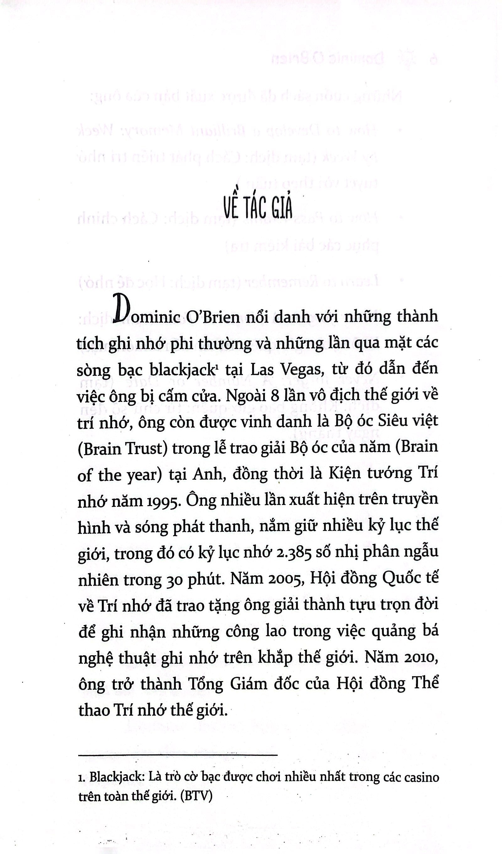 siêu trí nhớ - 15 bài tập đơn giản giúp bạn rèn luyện trí nhớ hiệu quả (tái bản 2024)