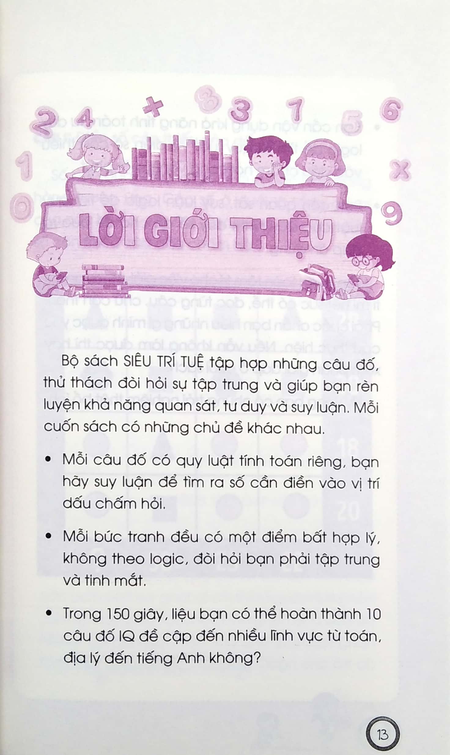 siêu trí tuệ - câu đố luyện tư duy