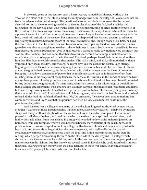 silas marner (collins classics)