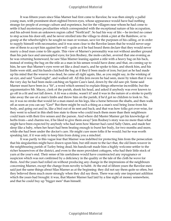 silas marner (collins classics)