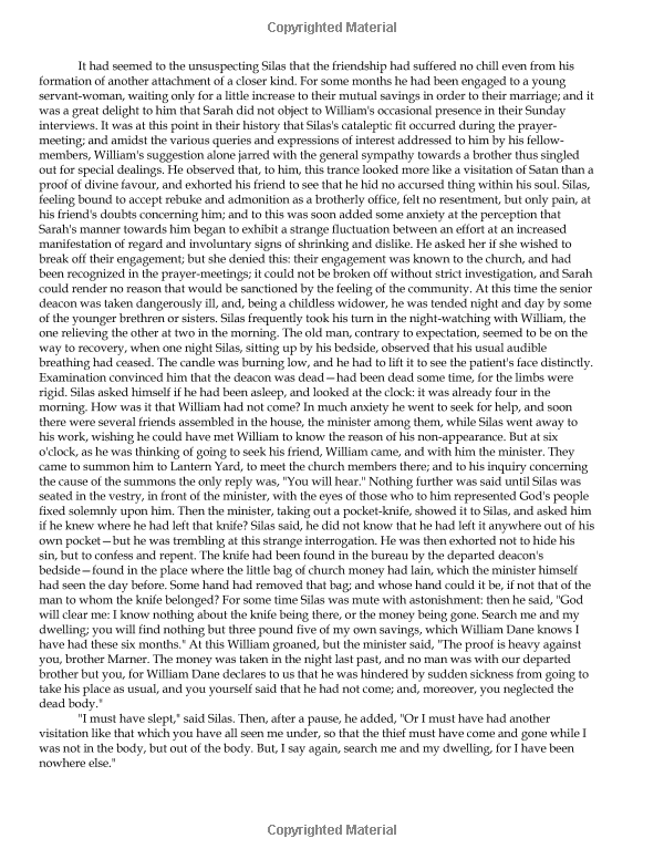 silas marner (collins classics)