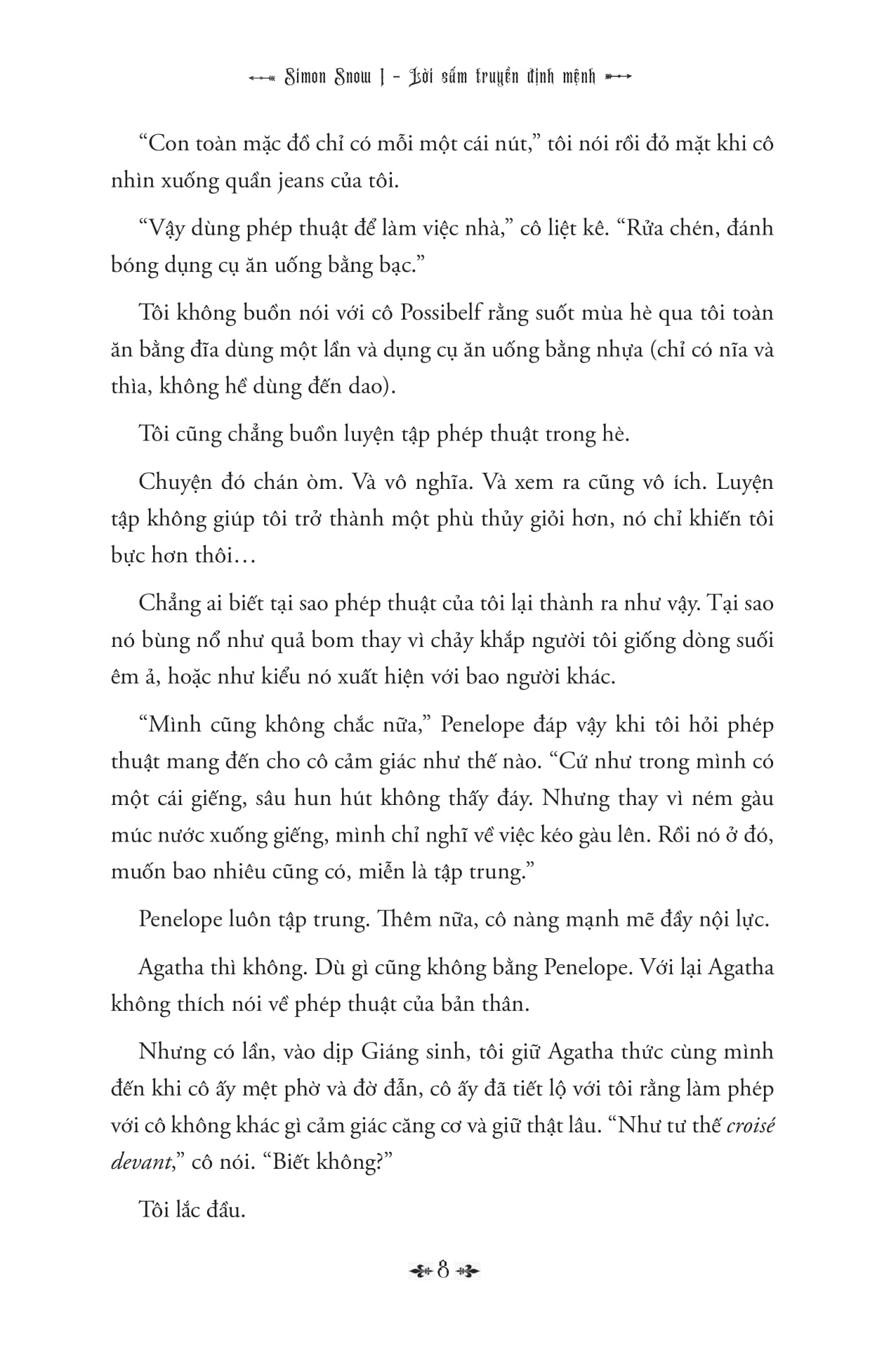 Simon Snow - Tập 1 - Lời Sấm Truyền Định Mệnh