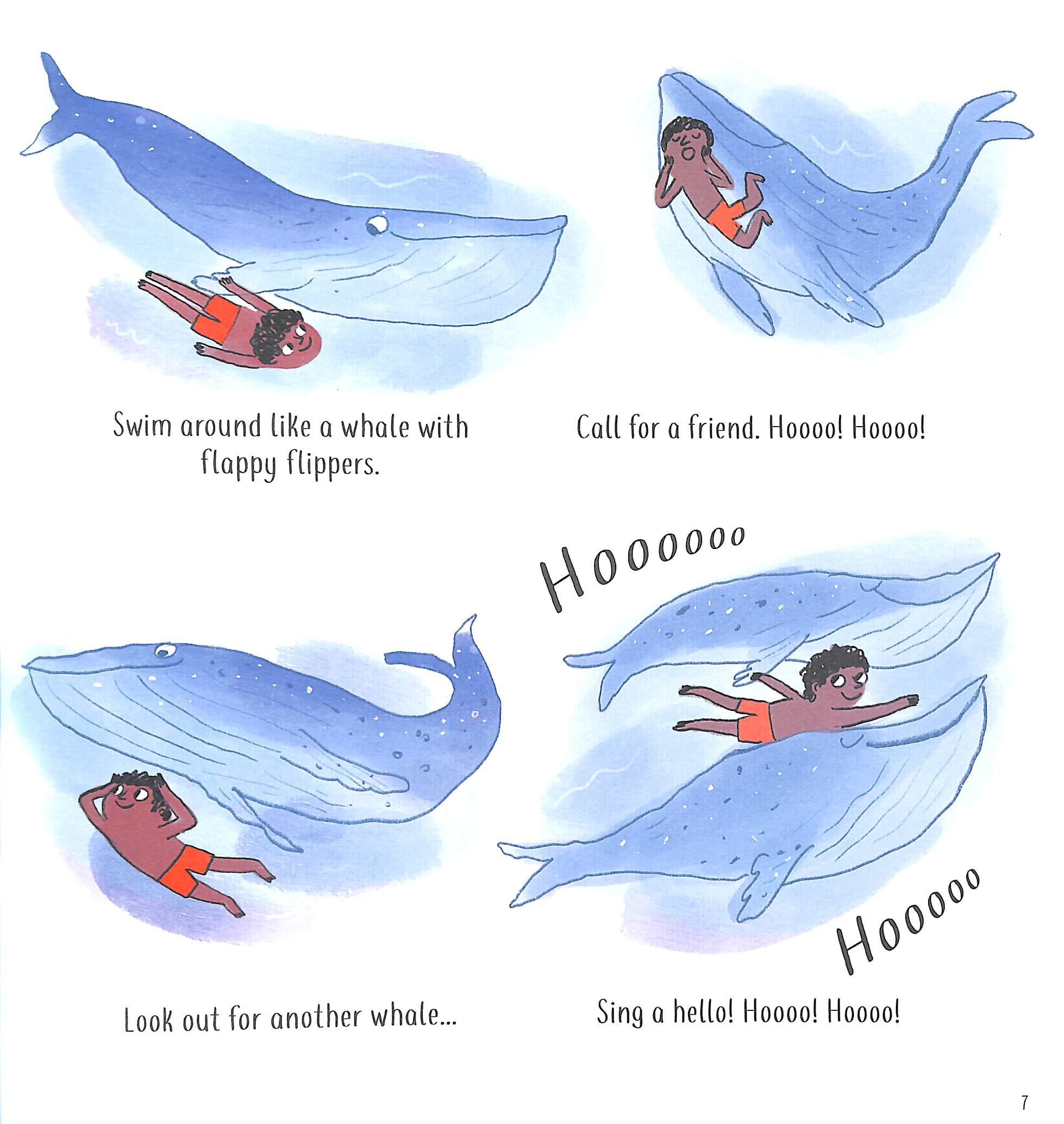 sing like a whale - learn how to make a noise like the animals do!