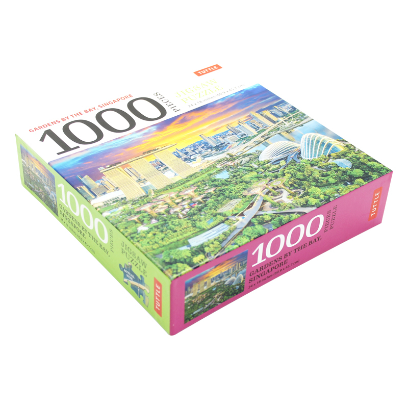 singapore's gardens by the bay - 1000 piece jigsaw puzzle (finished size 24 in x 18 in)