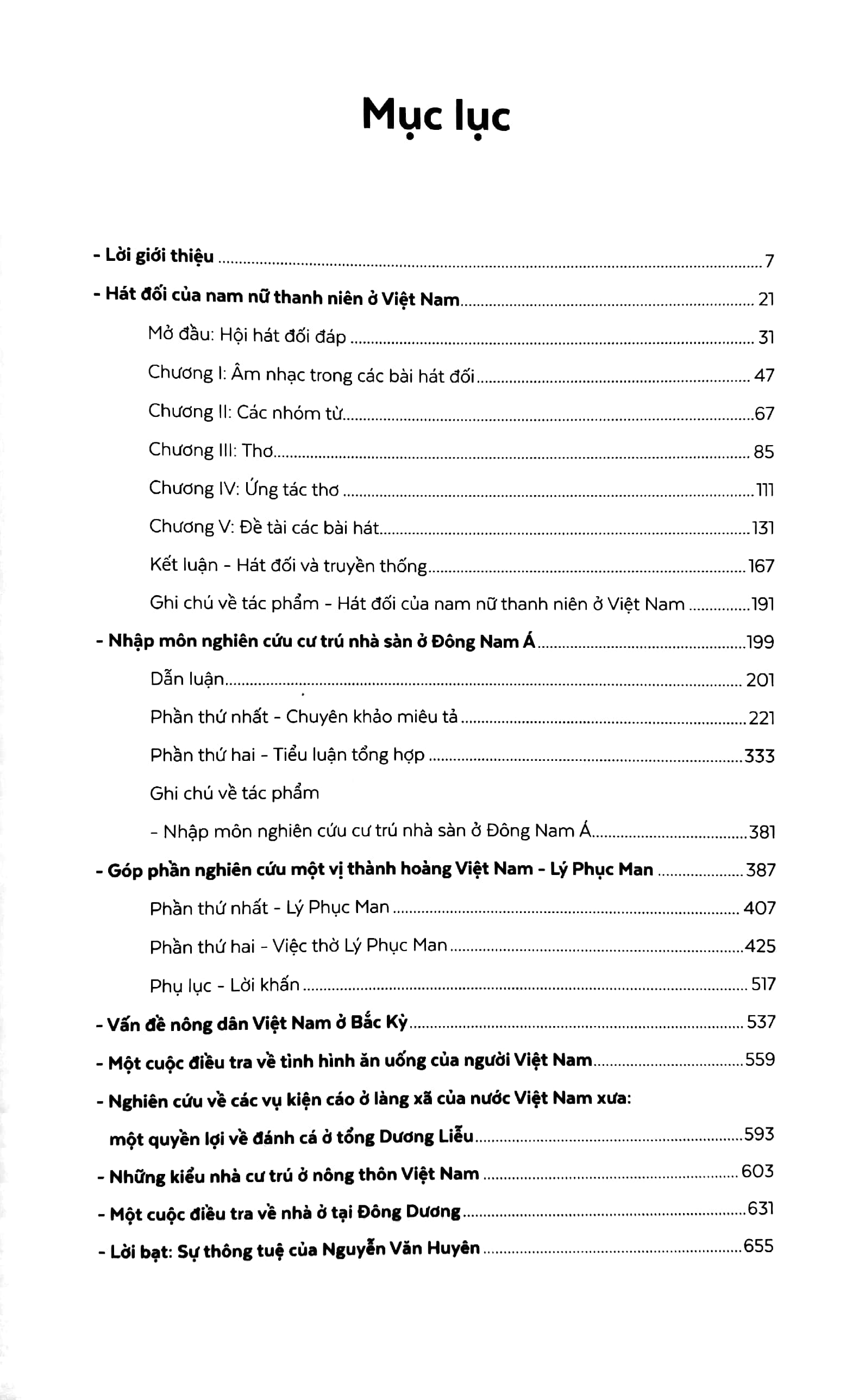 sinh hoạt của người việt: cư trú - kiến trúc - hát đối