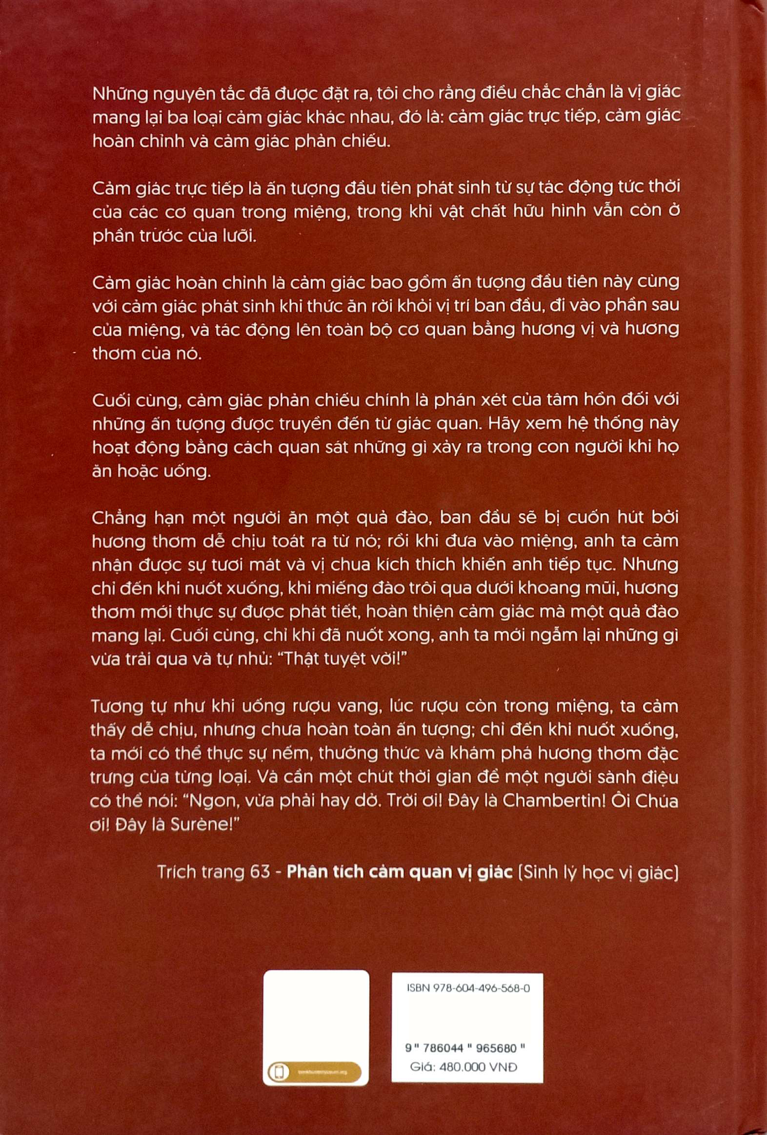 Sinh Ly Hoc Vi Giac - Bia Cung