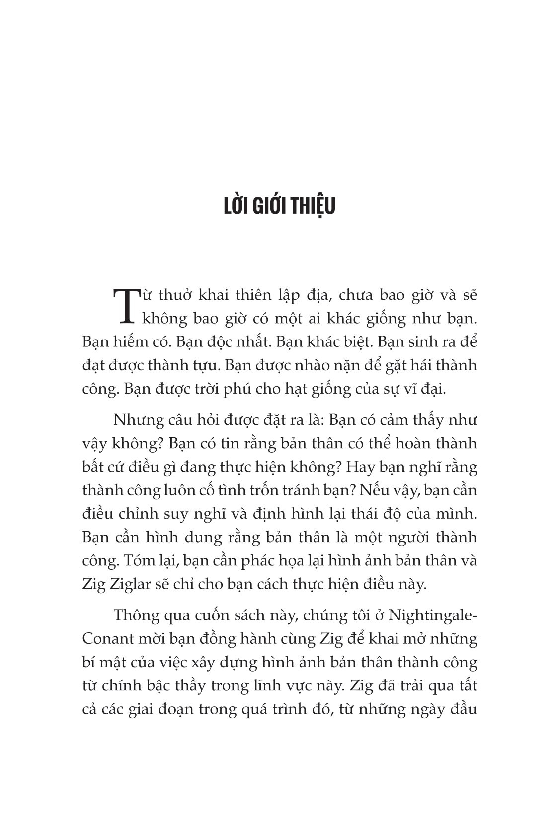 sinh ra bạn đã là một nhà vô địch