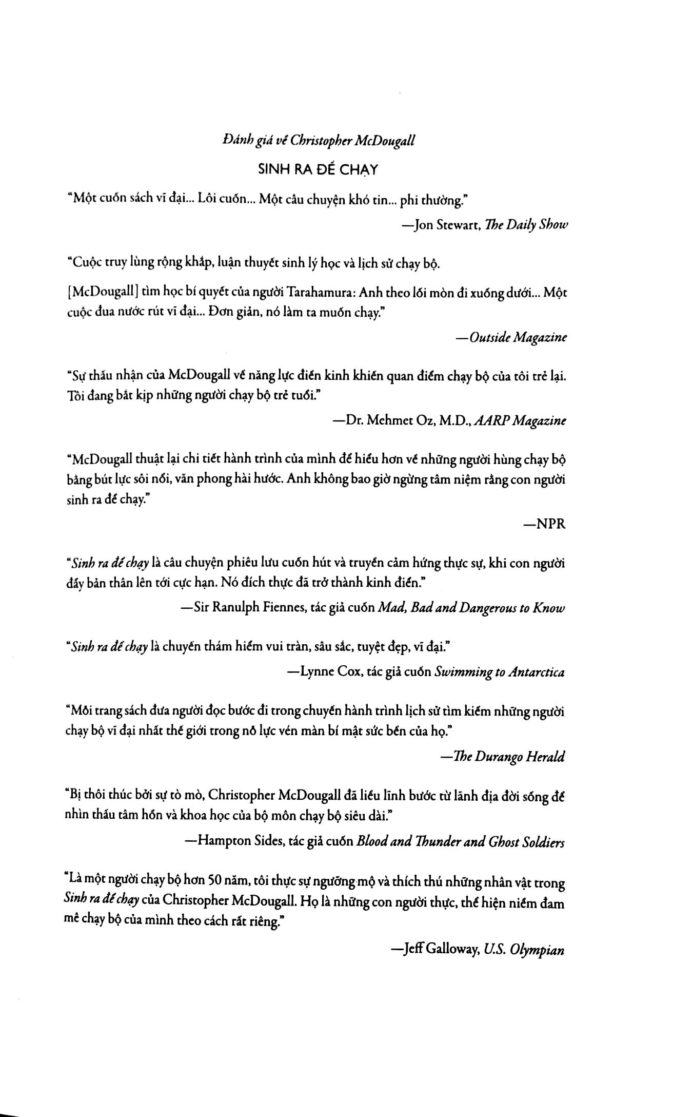 sinh ra để chạy (tái bản 2023)