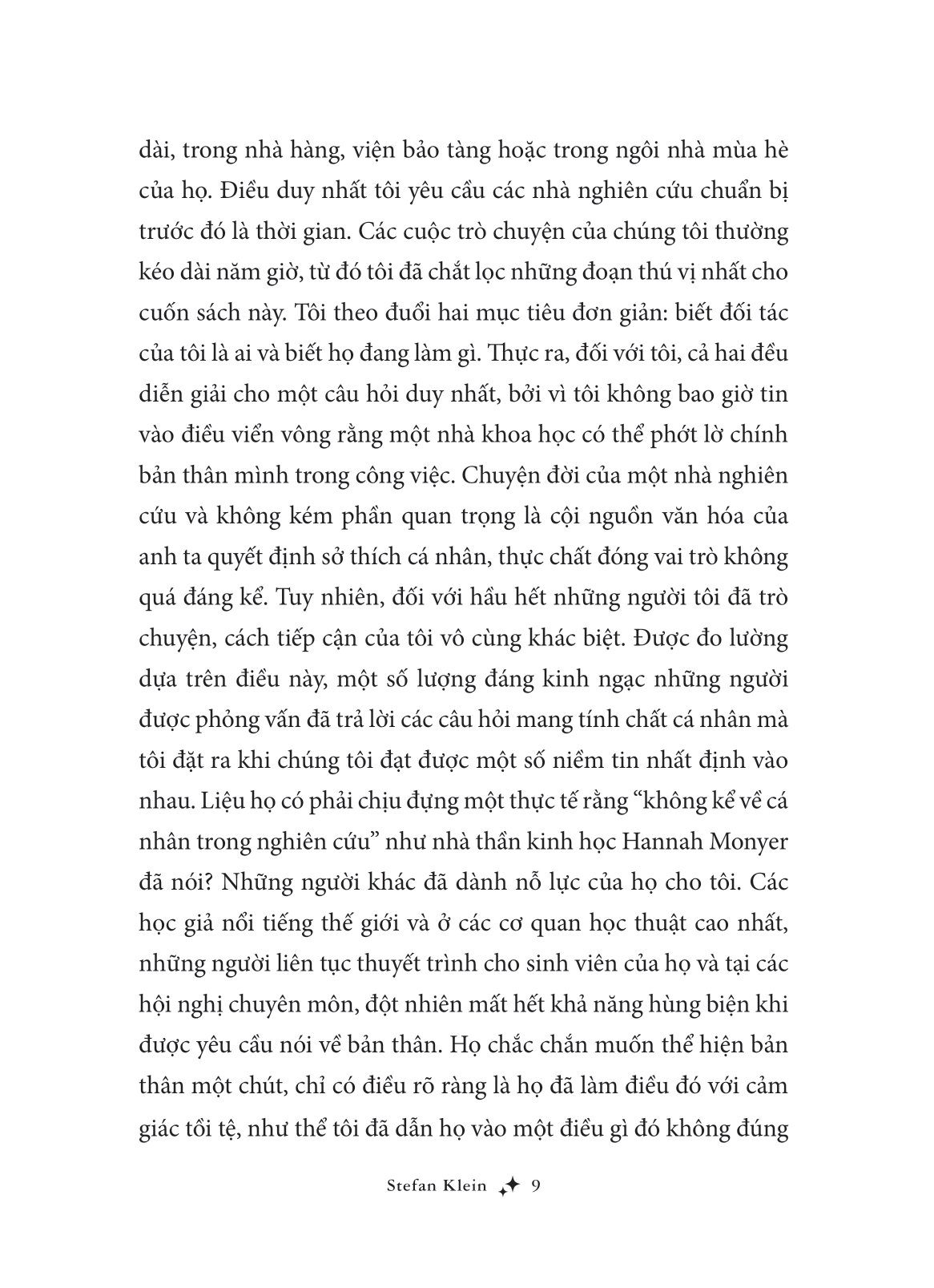 sinh ra từ bụi sao - định hình thế giới và bản thân qua cuộc đối thoại với các nhà khoa học