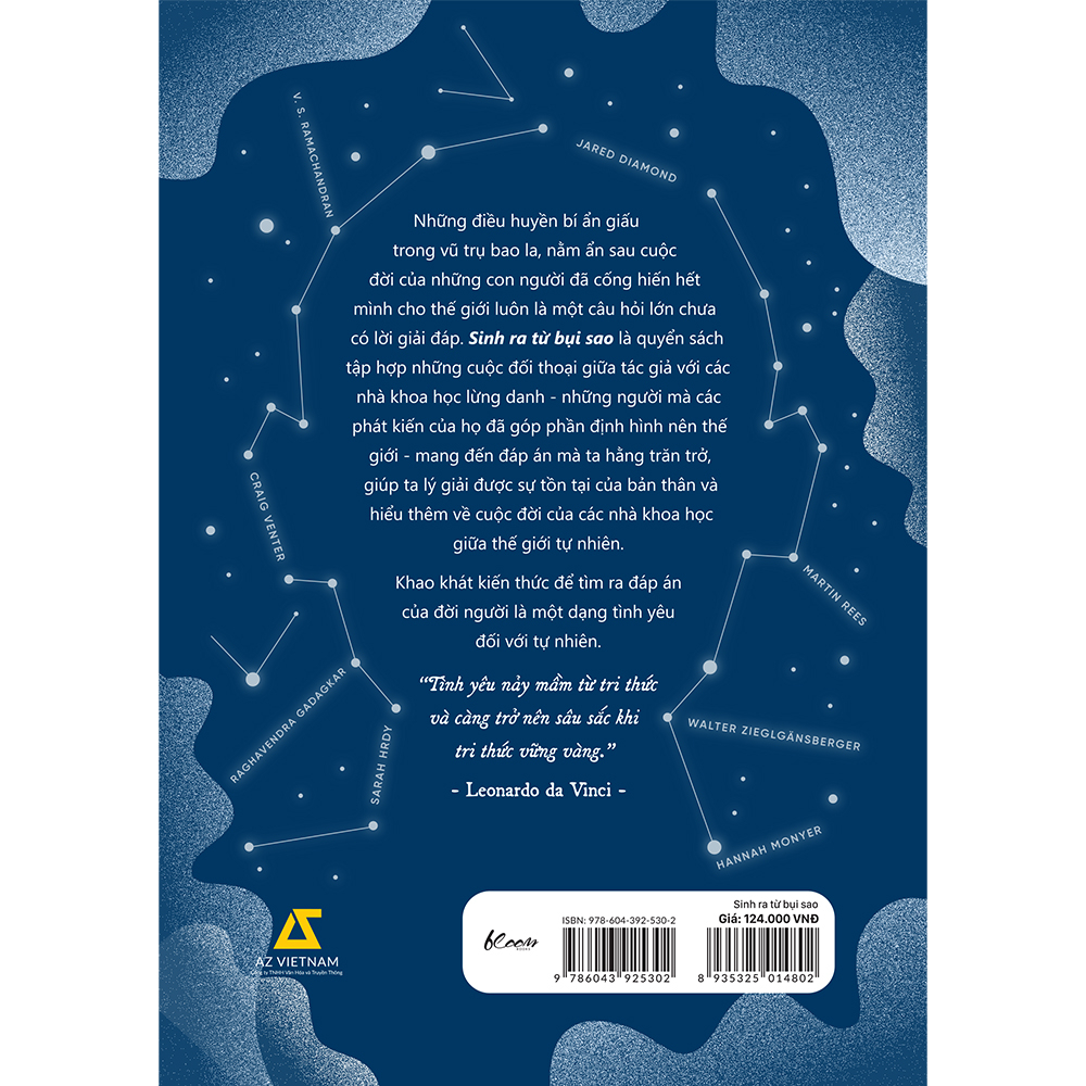 sinh ra từ bụi sao - định hình thế giới và bản thân qua cuộc đối thoại với các nhà khoa học