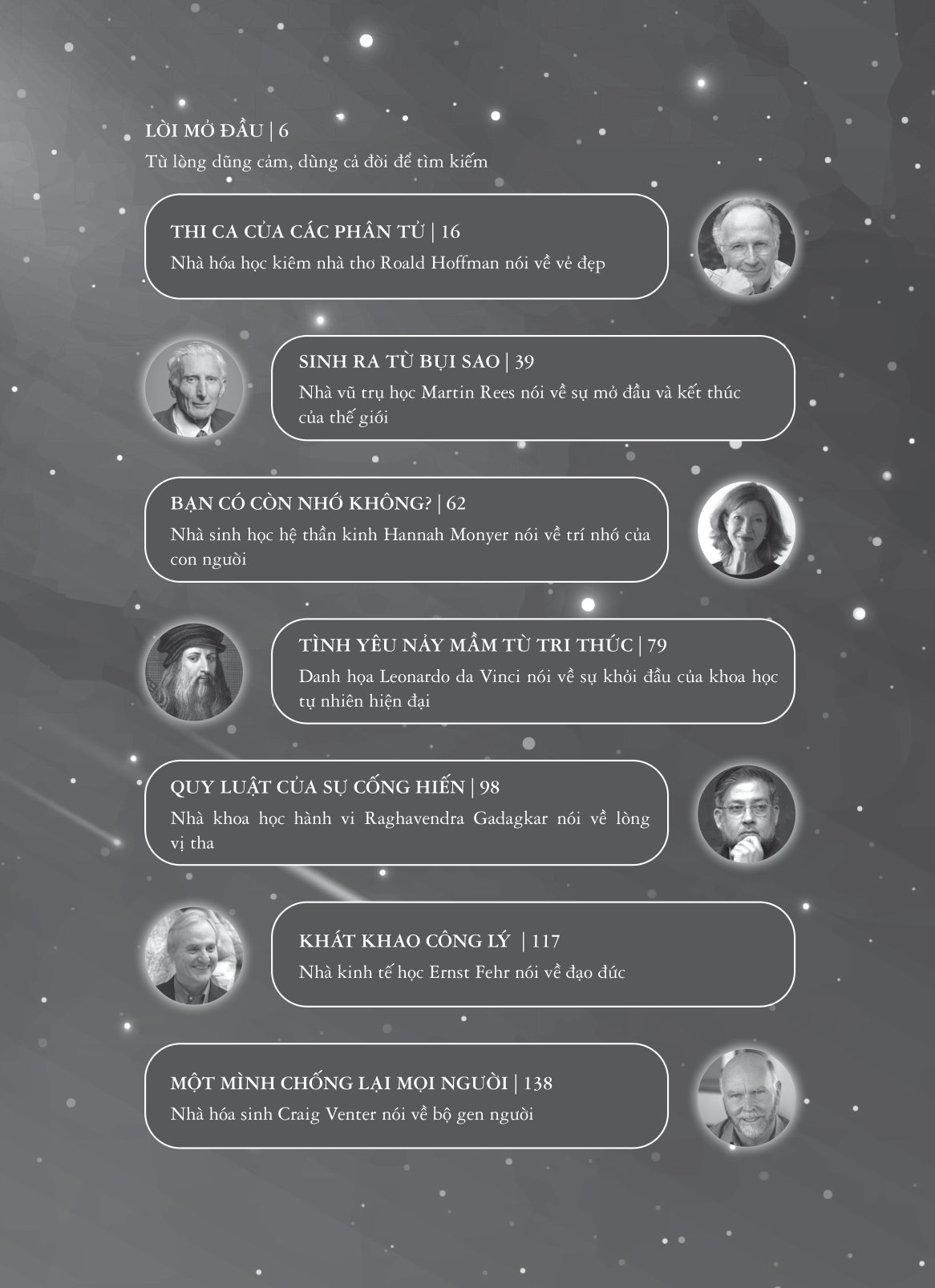 sinh ra từ bụi sao - định hình thế giới và bản thân qua cuộc đối thoại với các nhà khoa học