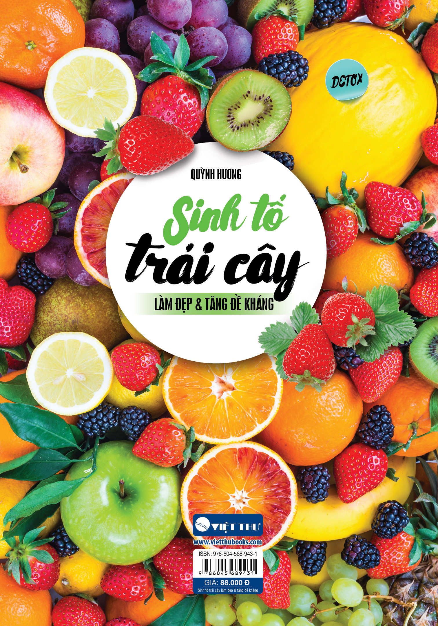 sinh tố trái cây làm đẹp & tăng đề kháng