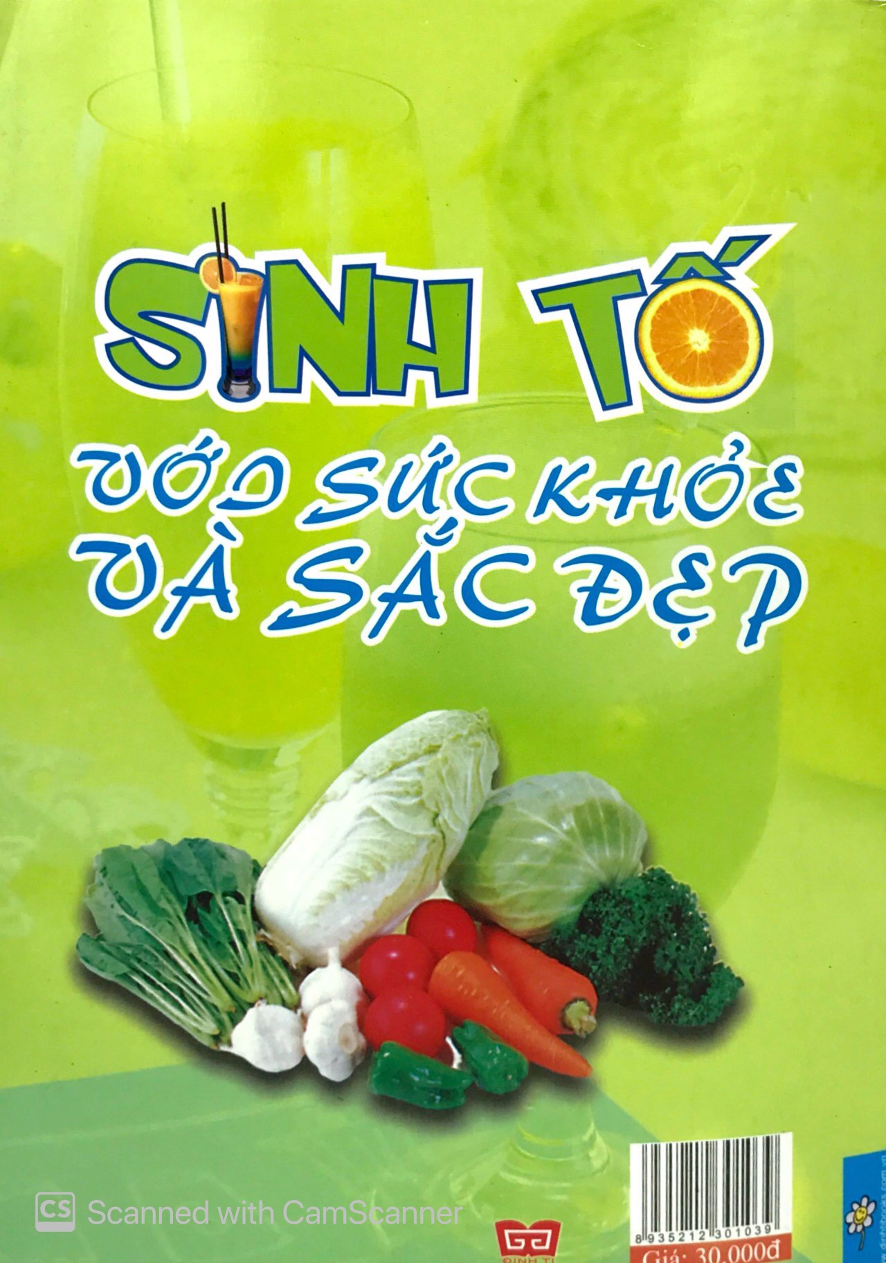 sinh tố với sức khoẻ và sắc đẹp