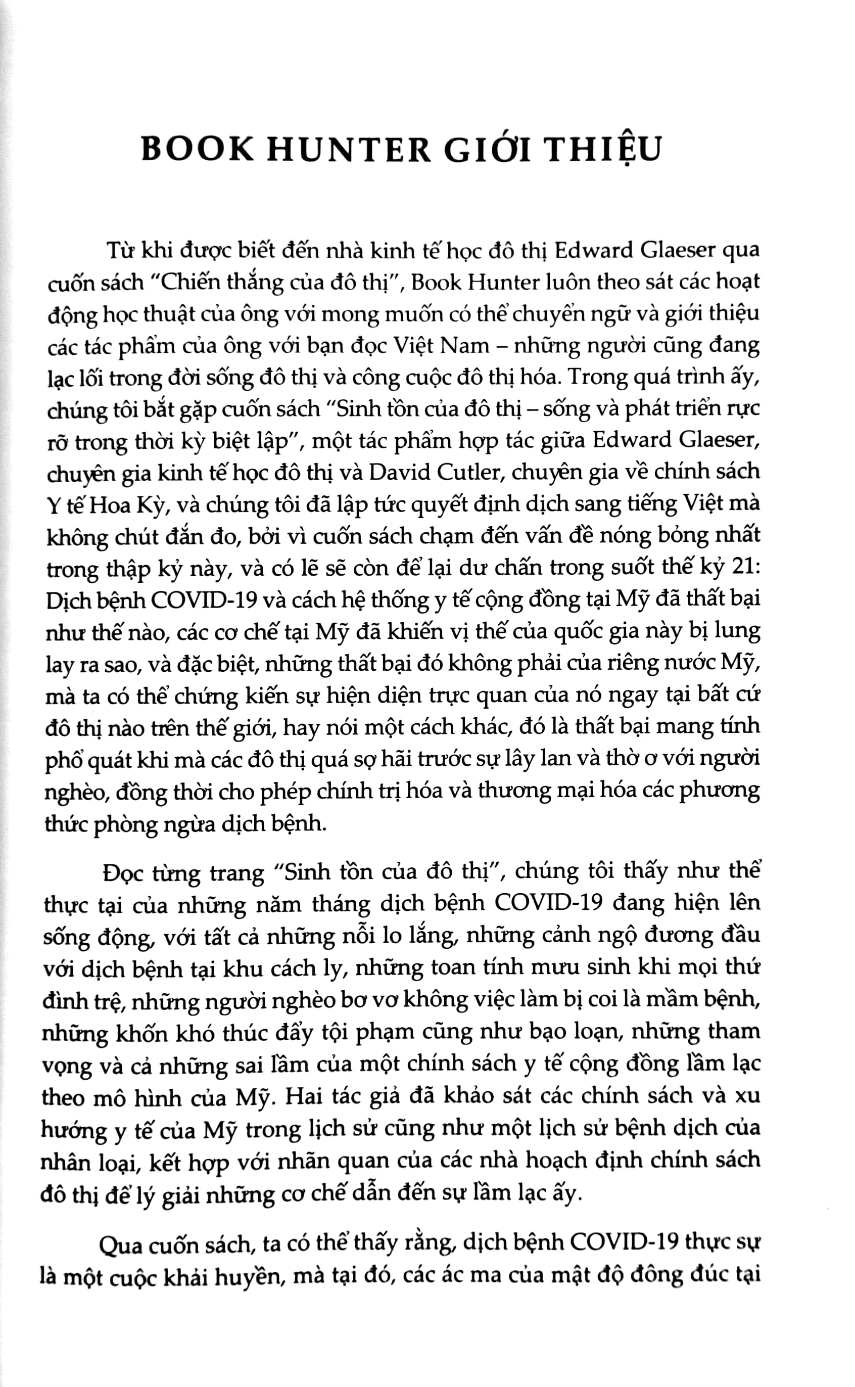 sinh tồn của đô thị