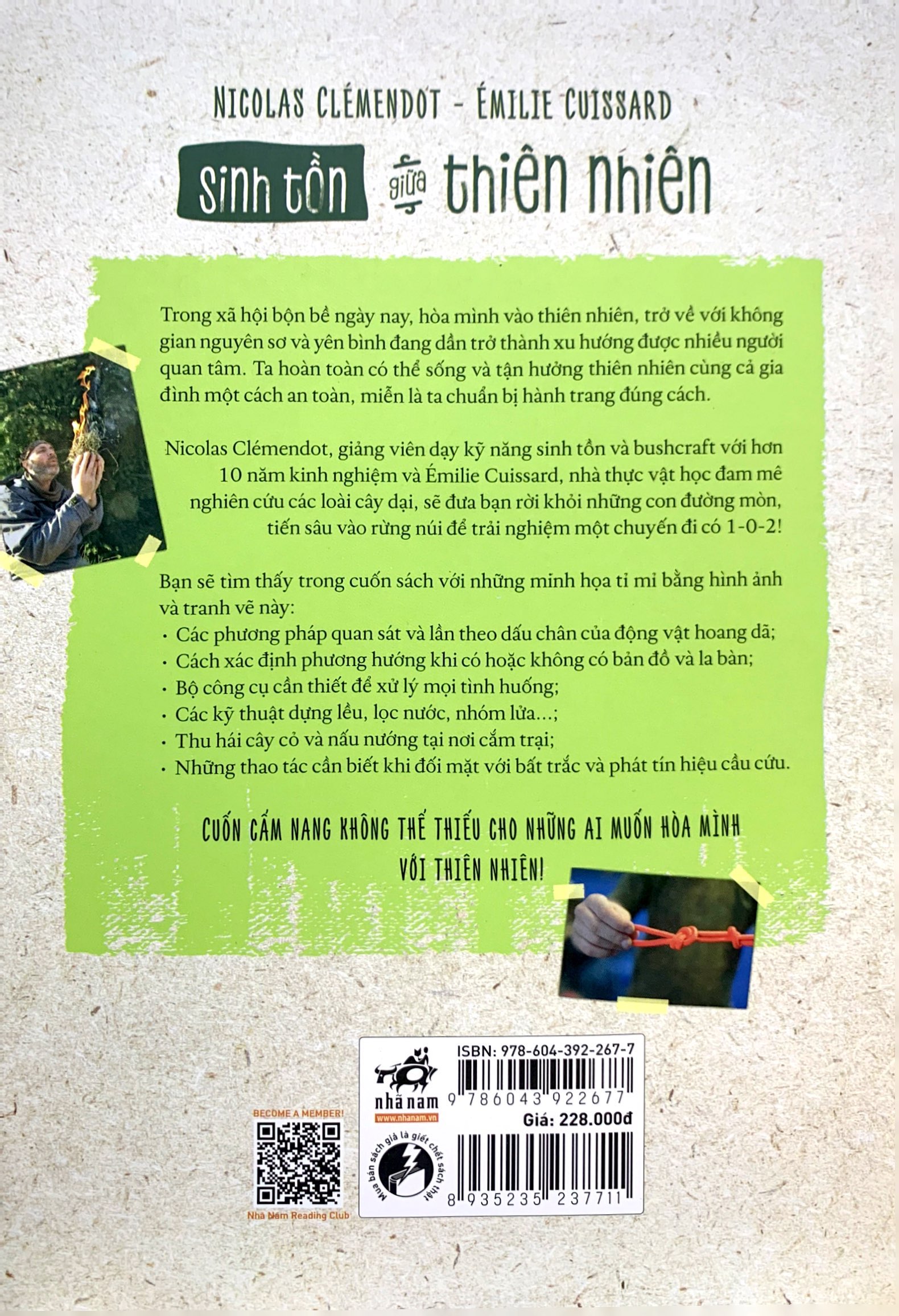 sinh tồn giữa thiên nhiên cẩm nang toàn tập về dã ngoại