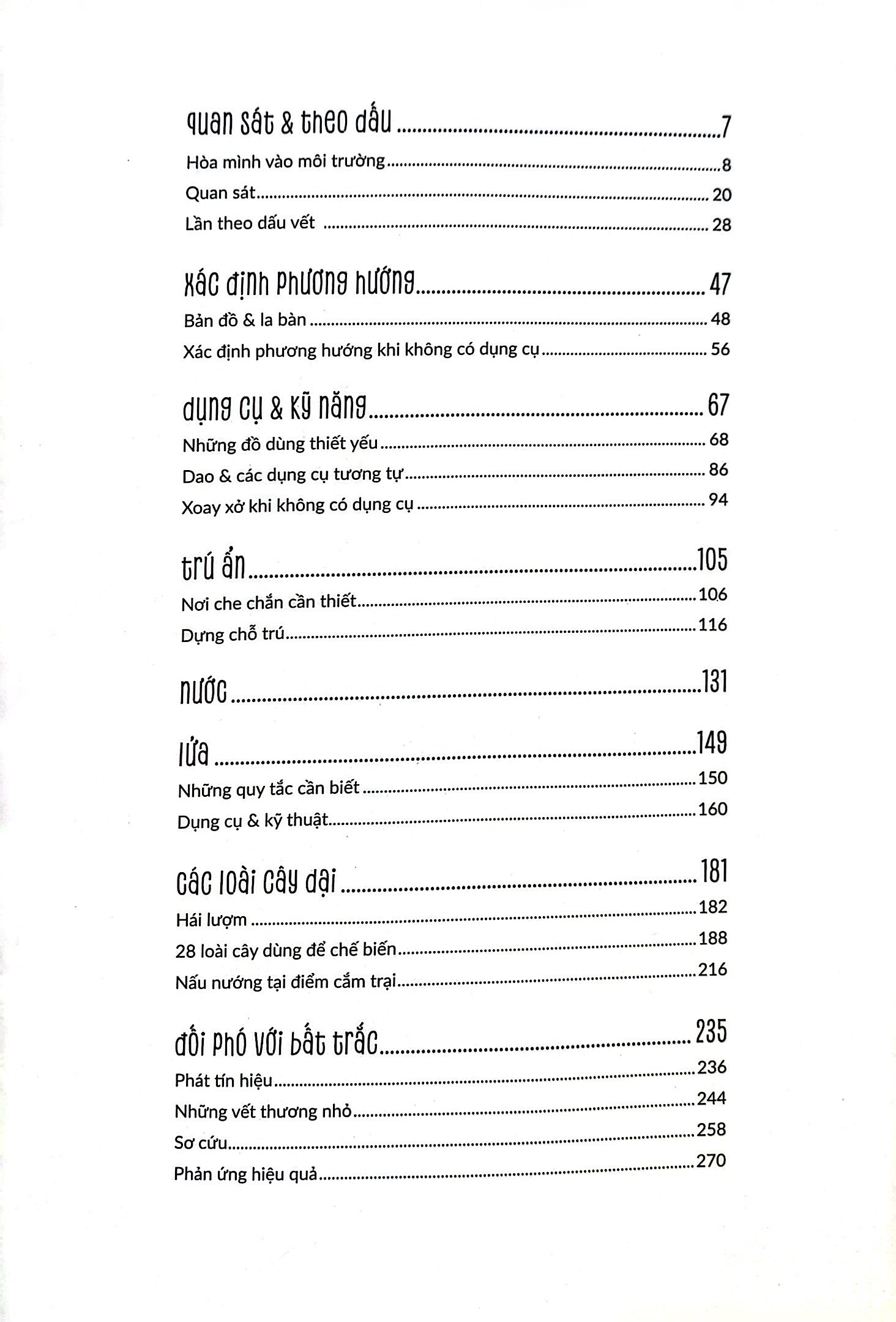 sinh tồn giữa thiên nhiên cẩm nang toàn tập về dã ngoại