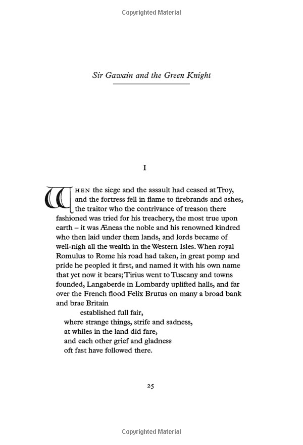 sir gawain and the green knight: with pearl and sir orfeo