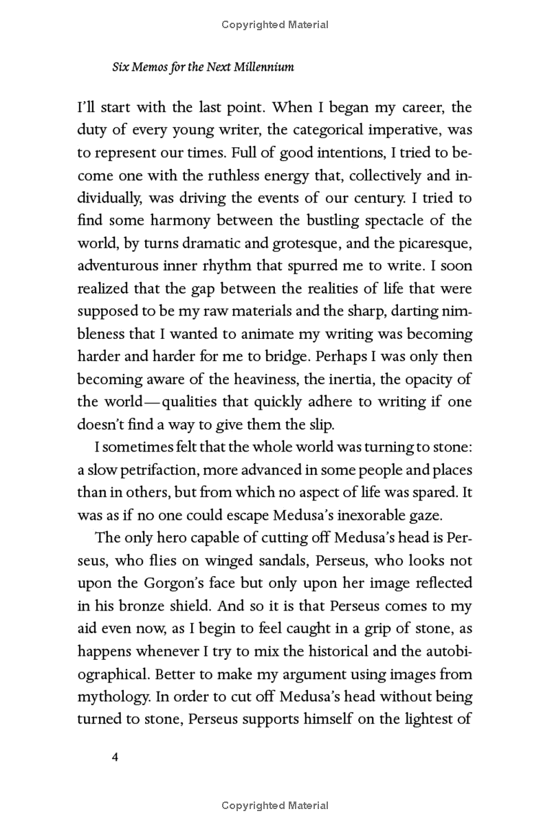 six memos for the next millennium