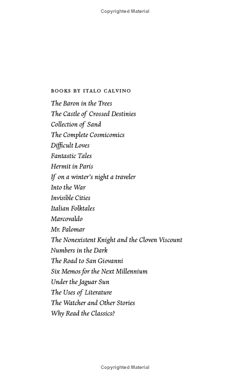 six memos for the next millennium