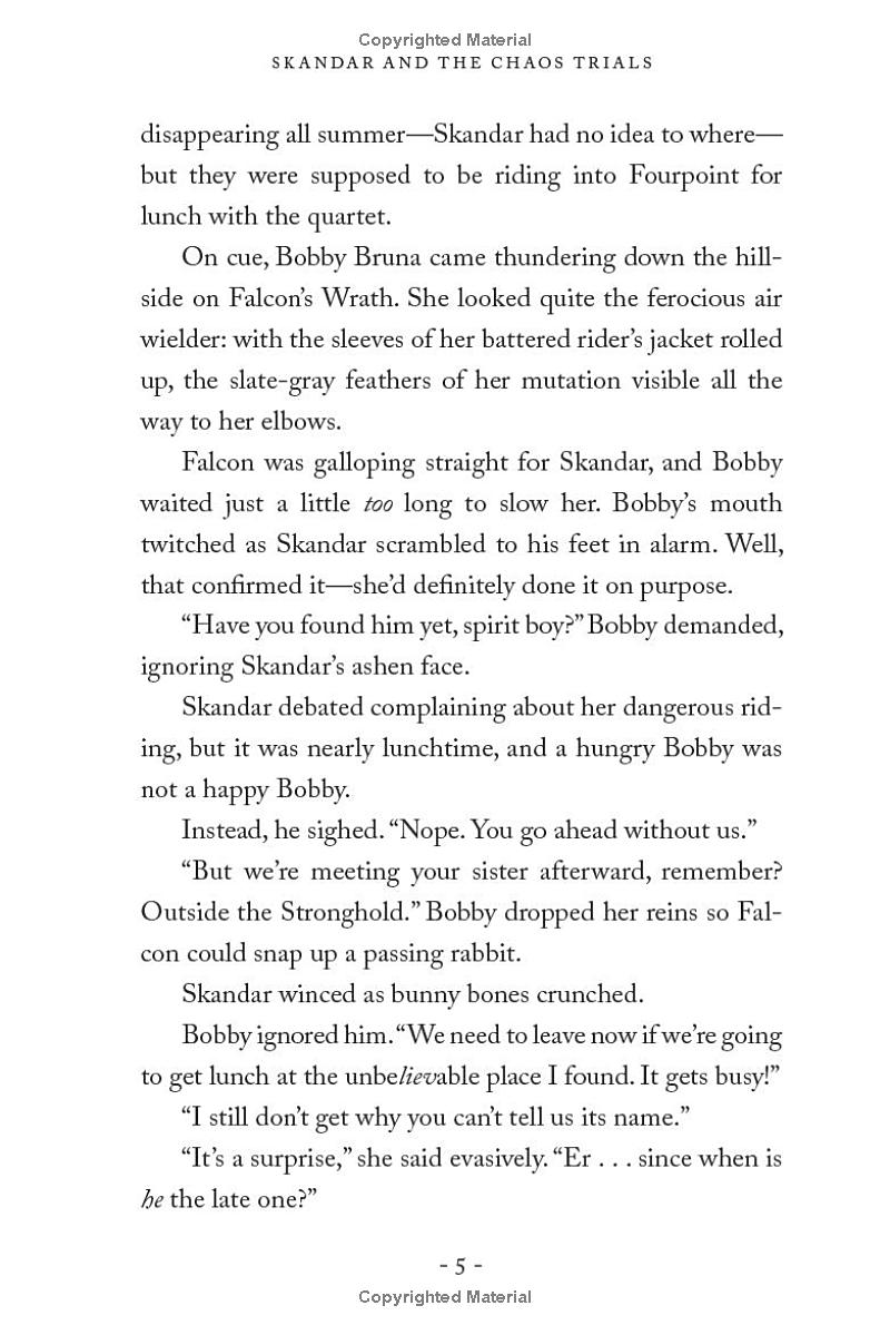 skandar and the chaos trials