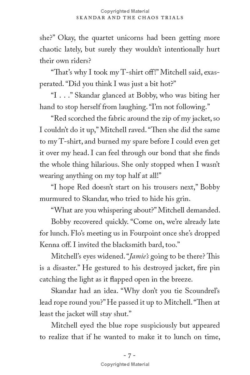 skandar and the chaos trials