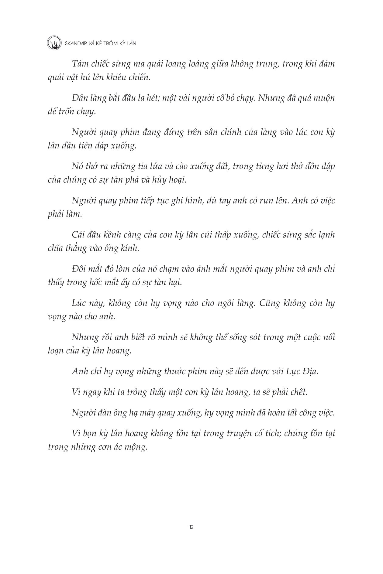 skandar và kẻ trộm kỳ lân