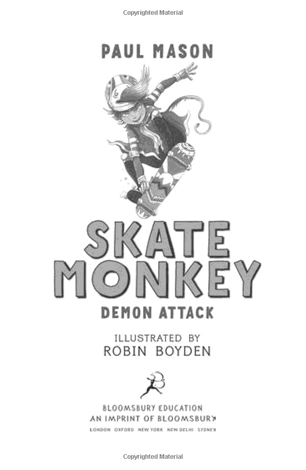 skate monkey: demon attack