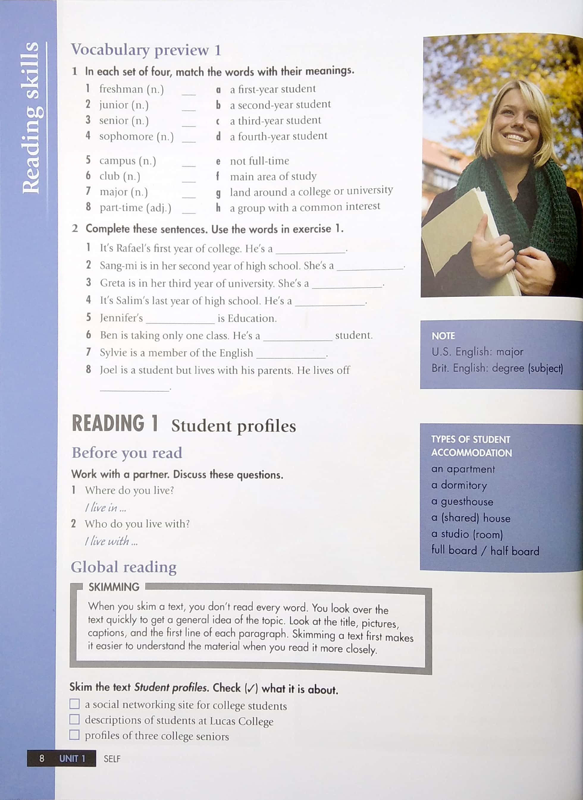 skillful reading and writing student's book + digibook foundation level