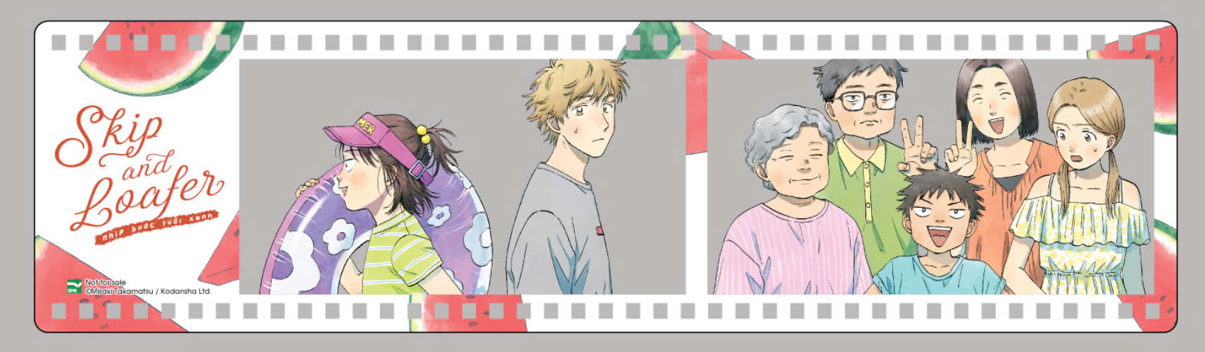 skip and loafer - nhịp bước tuổi xanh - tập 9 - bản đặc biệt - tặng kèm filmstrip