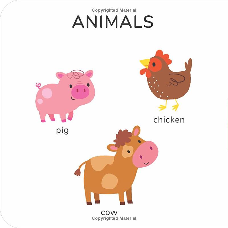 slide and see first words - farm