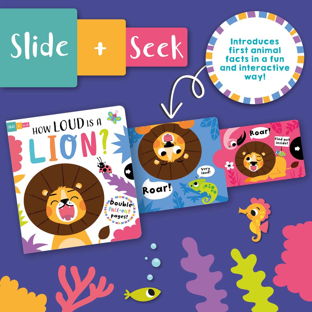 slide and seek - how loud is a lion?