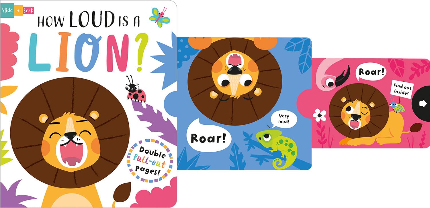 slide and seek - how loud is a lion?