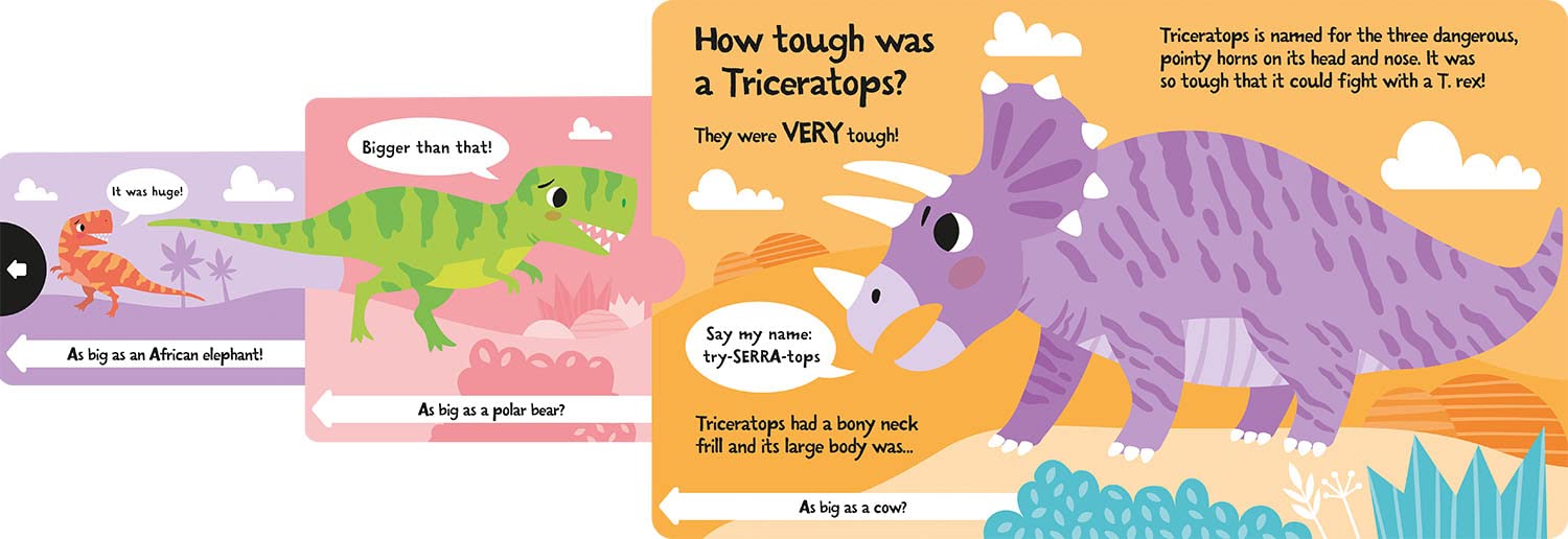 slide and seek - how toothy is a t. rex?