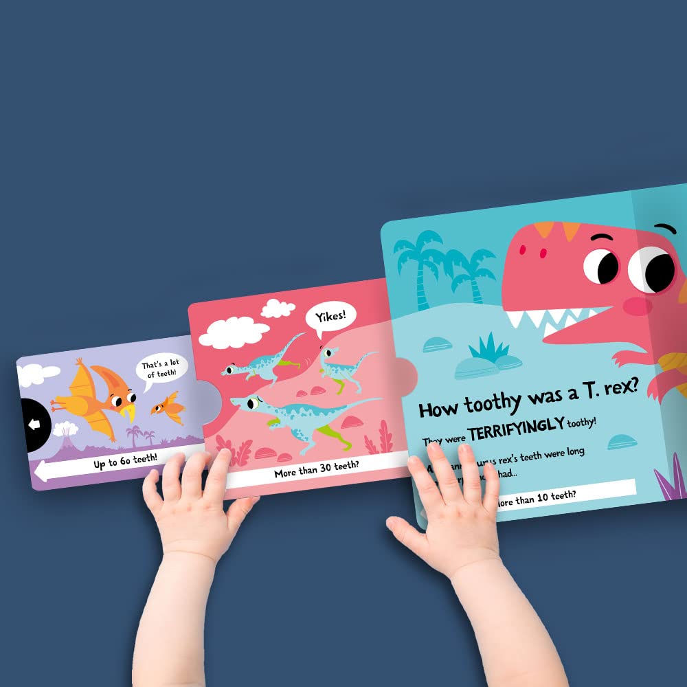 slide and seek - how toothy is a t. rex?