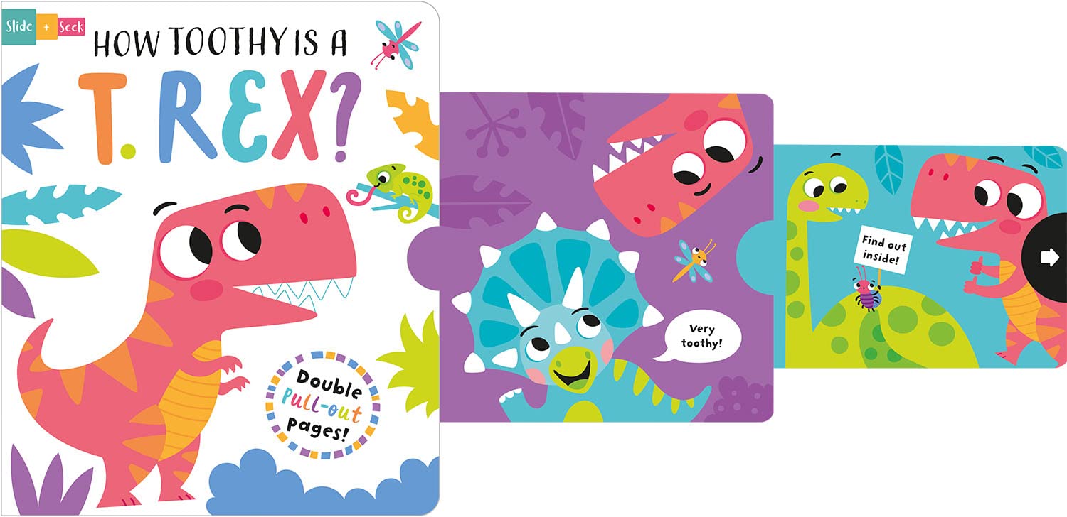 slide and seek - how toothy is a t. rex?