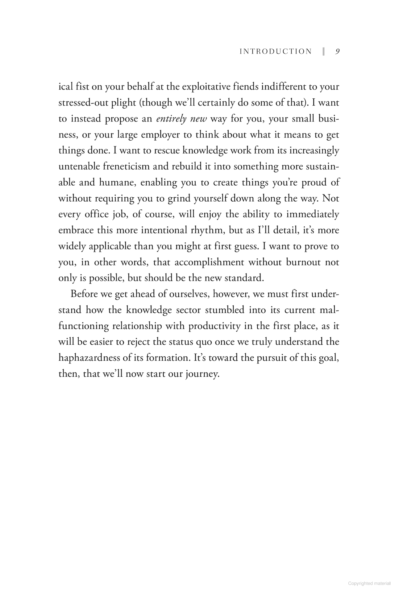 slow productivity - the lost art of accomplishment without burnout