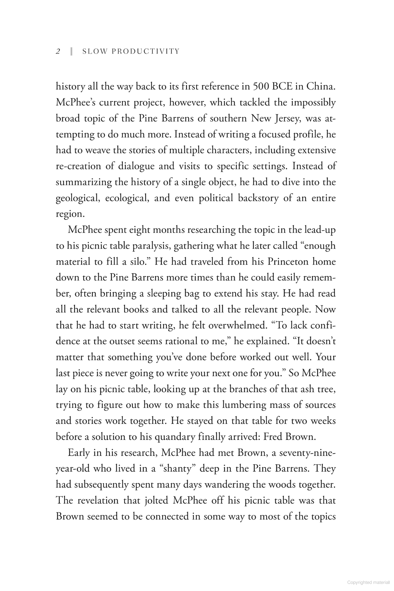 slow productivity - the lost art of accomplishment without burnout