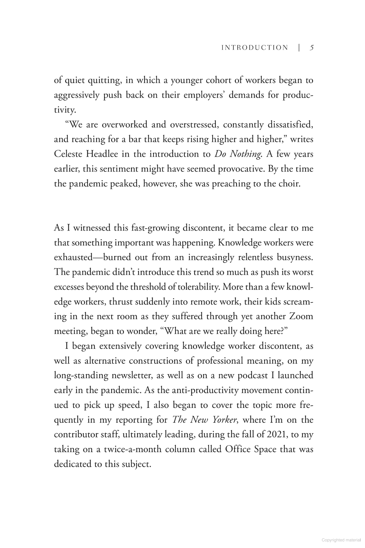 slow productivity - the lost art of accomplishment without burnout