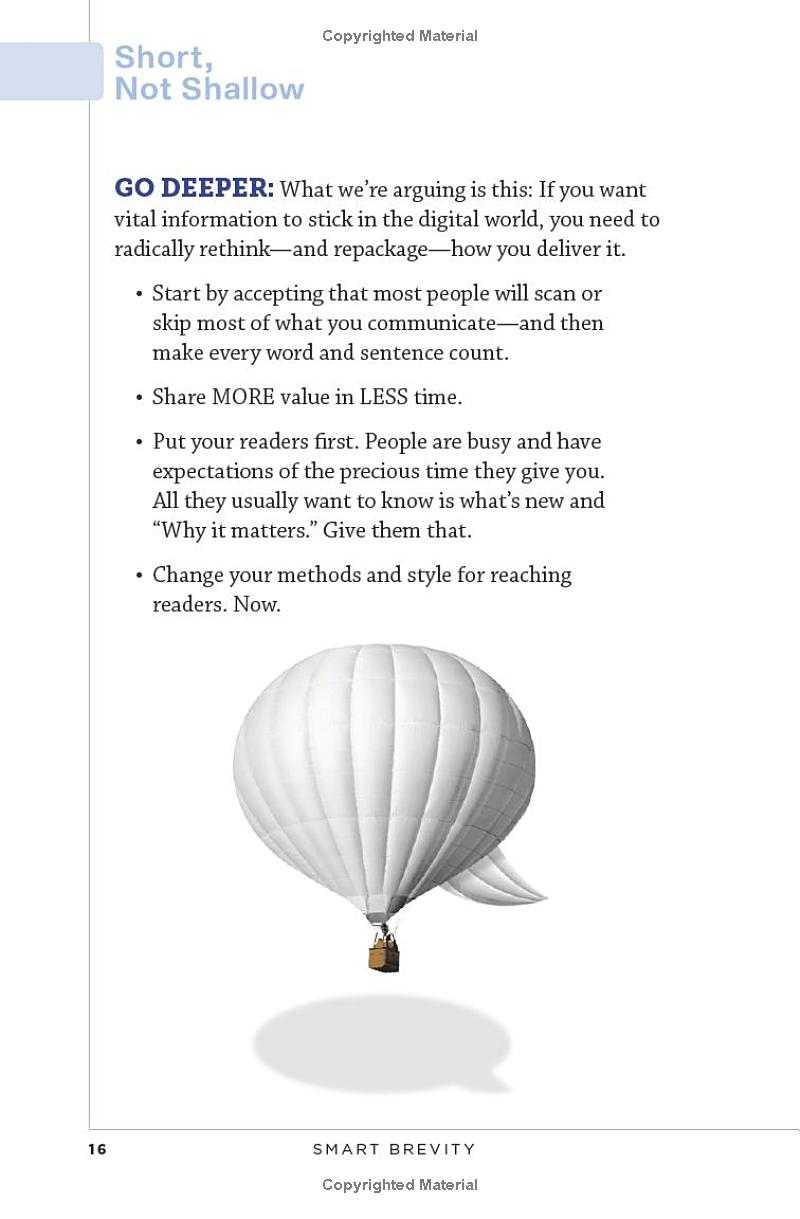 smart brevity: the power of saying more with less